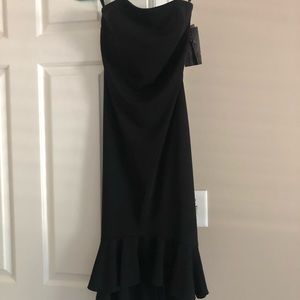 Jessica McClintock strapless evening dress